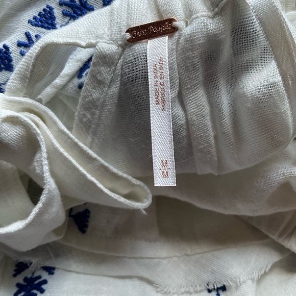 Free People Embroidered Wild Romance Dress OB811427 M - Picture 7 of 10